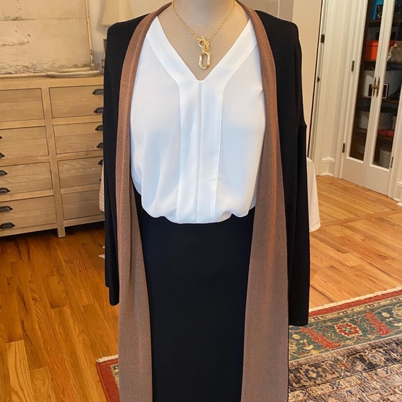 Chico's Open Long Sweater - Size 2 - Picture 1 of 11